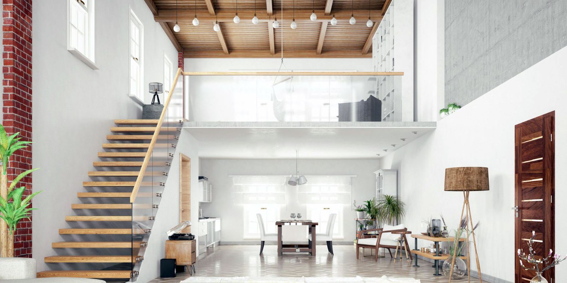 scala in legno per soppalco