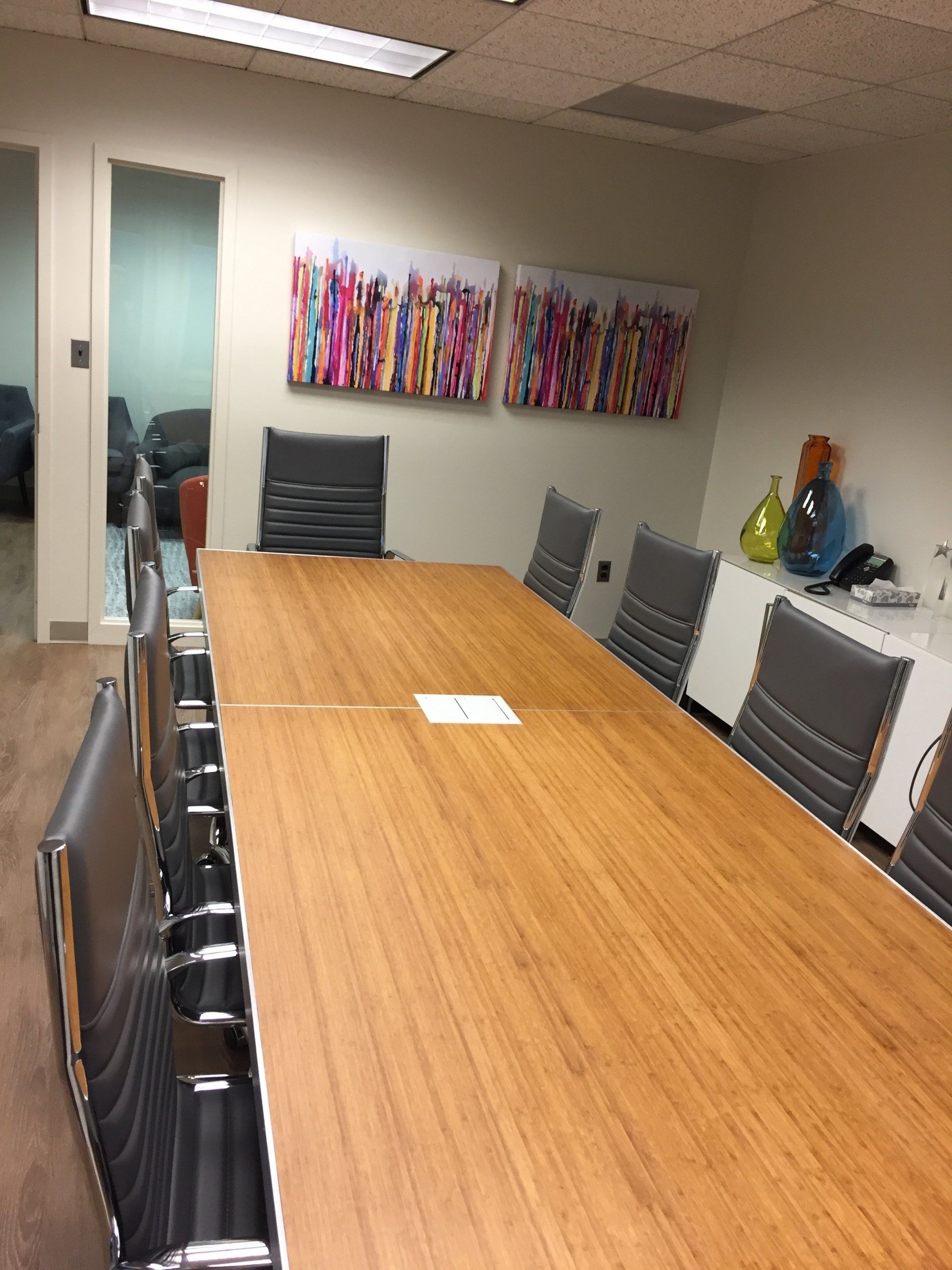 corporate art installation