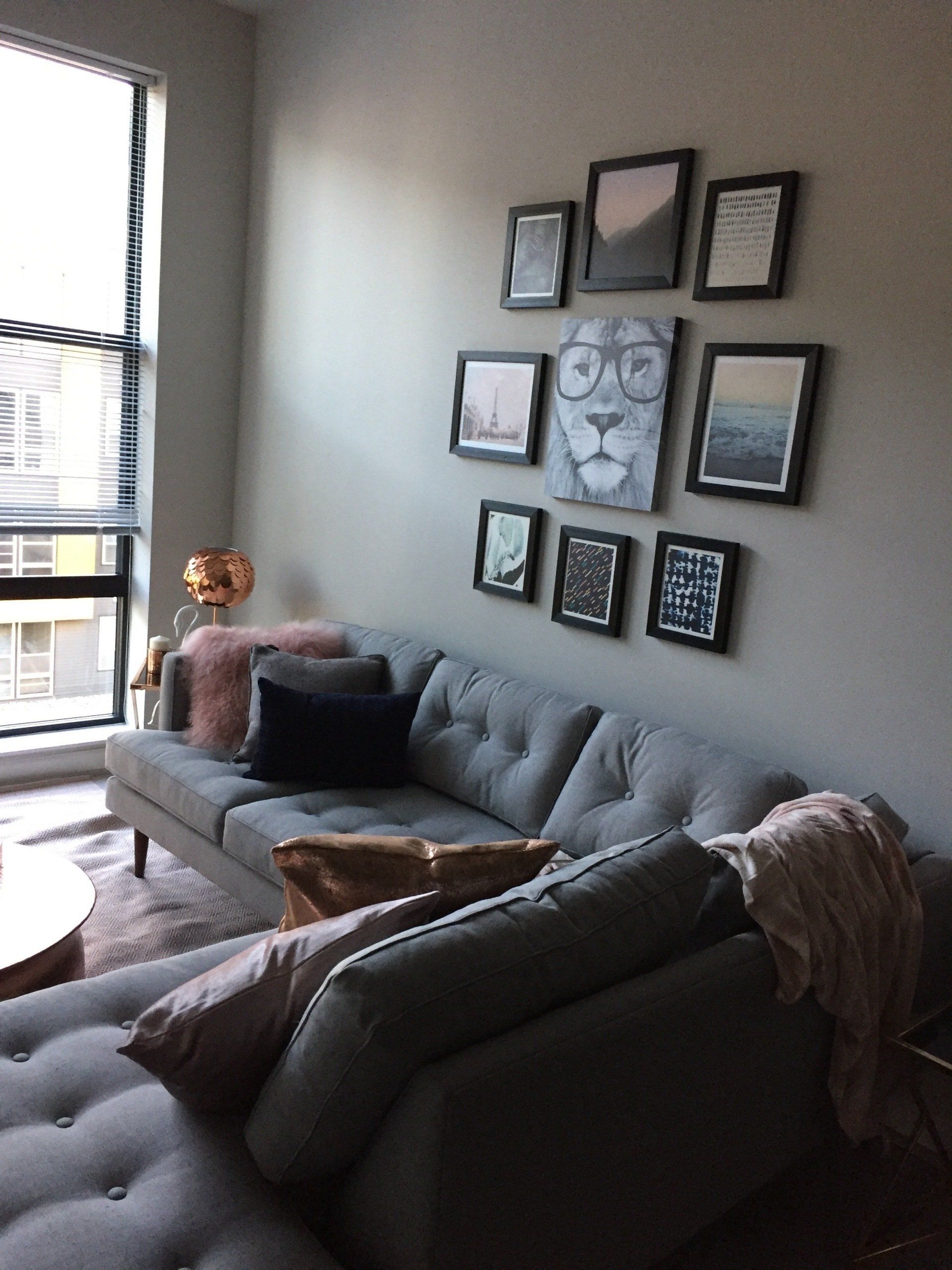 collage and groupings art installations