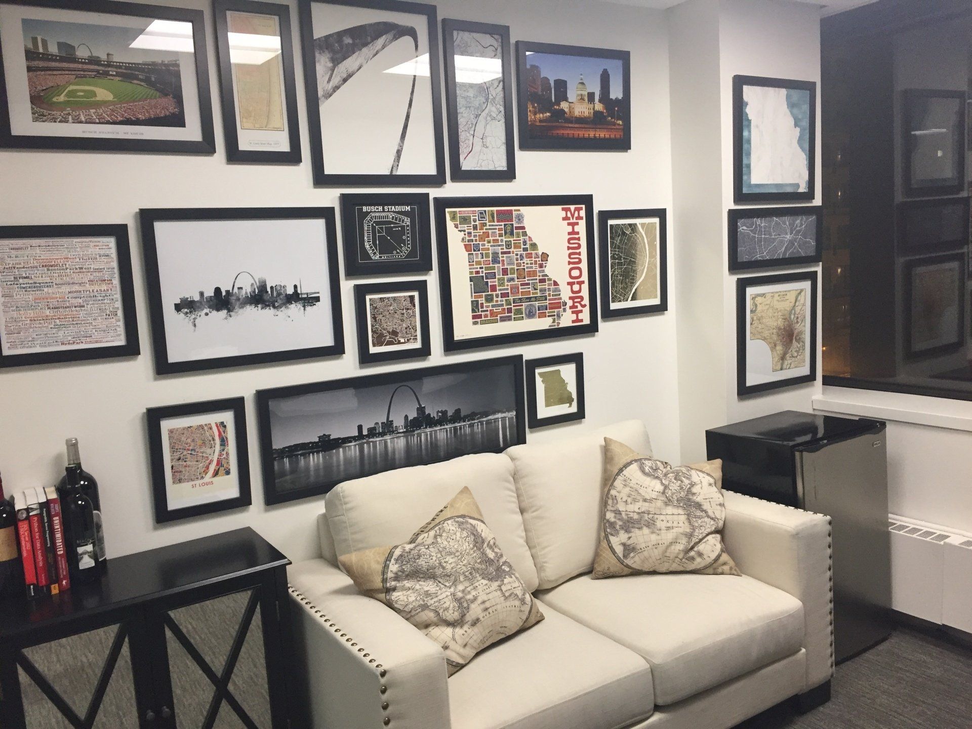 collage and groupings art installations