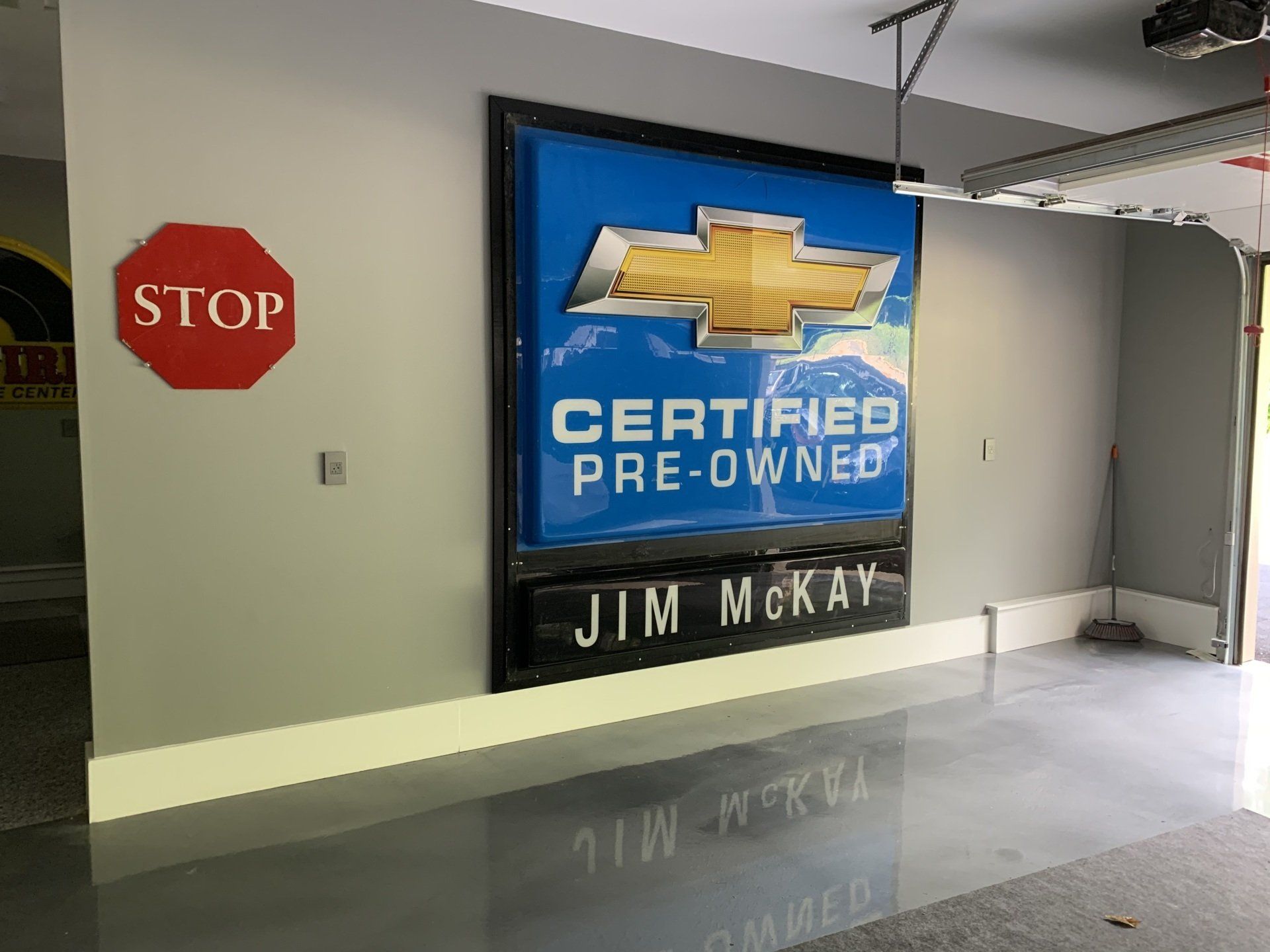 large scale installation of art