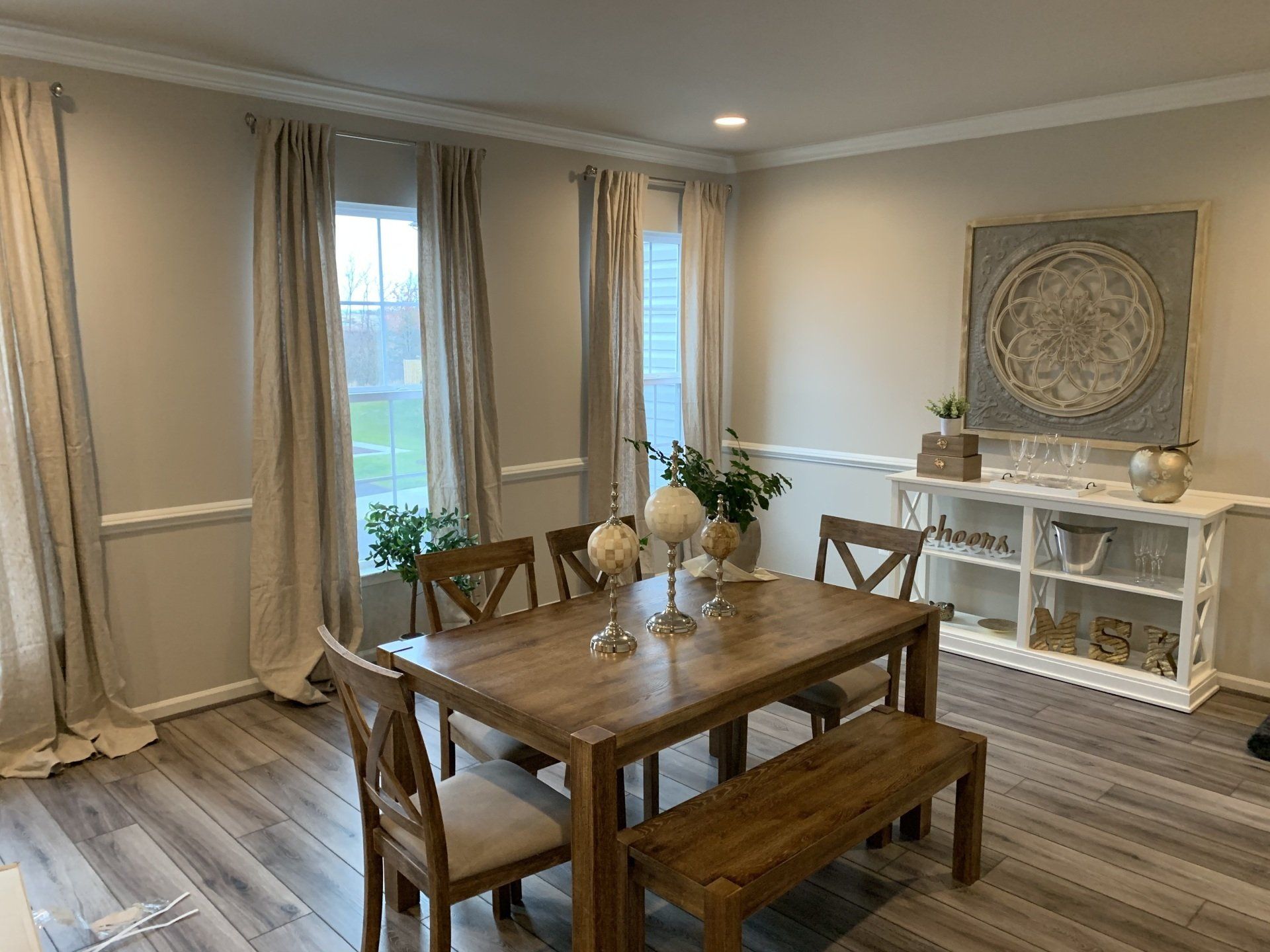 residential art installation