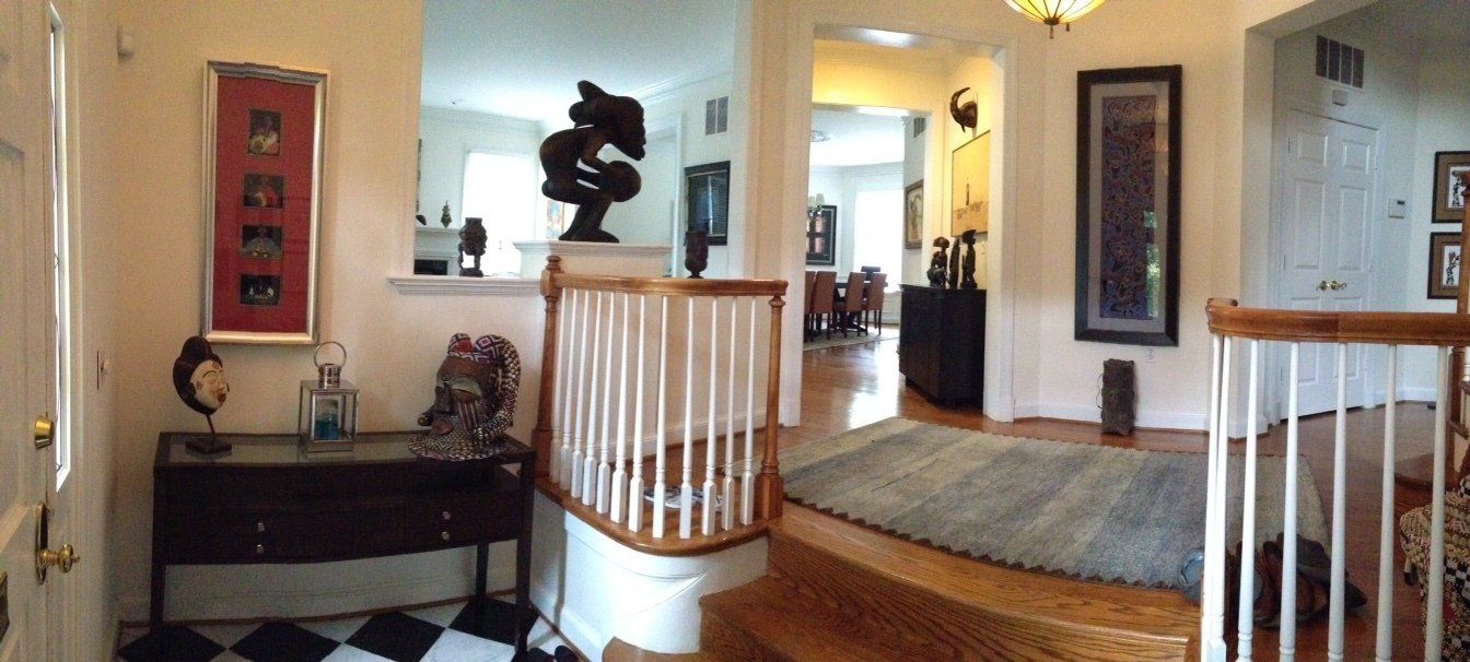 residential art installation