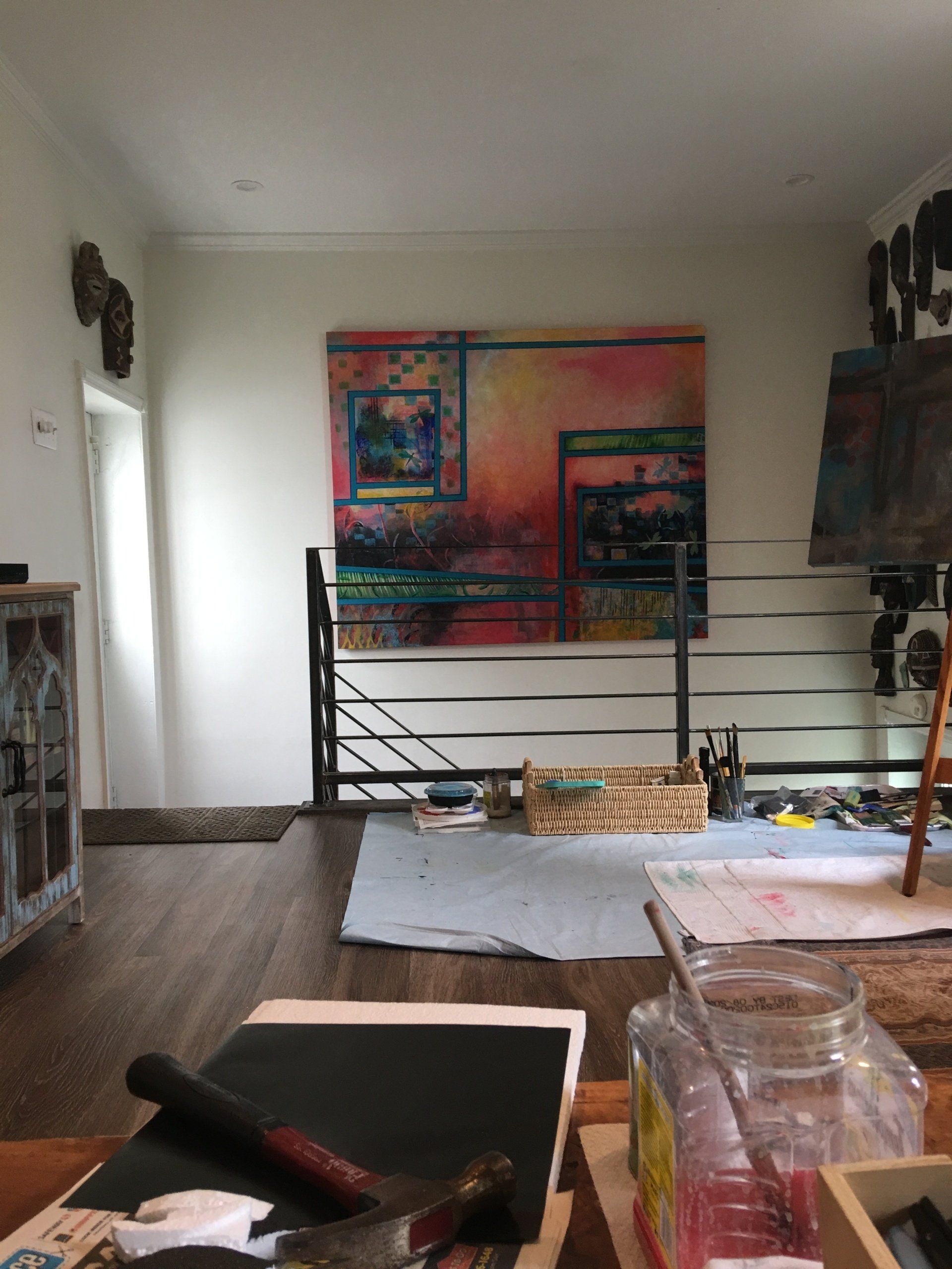 stairwell installations of art