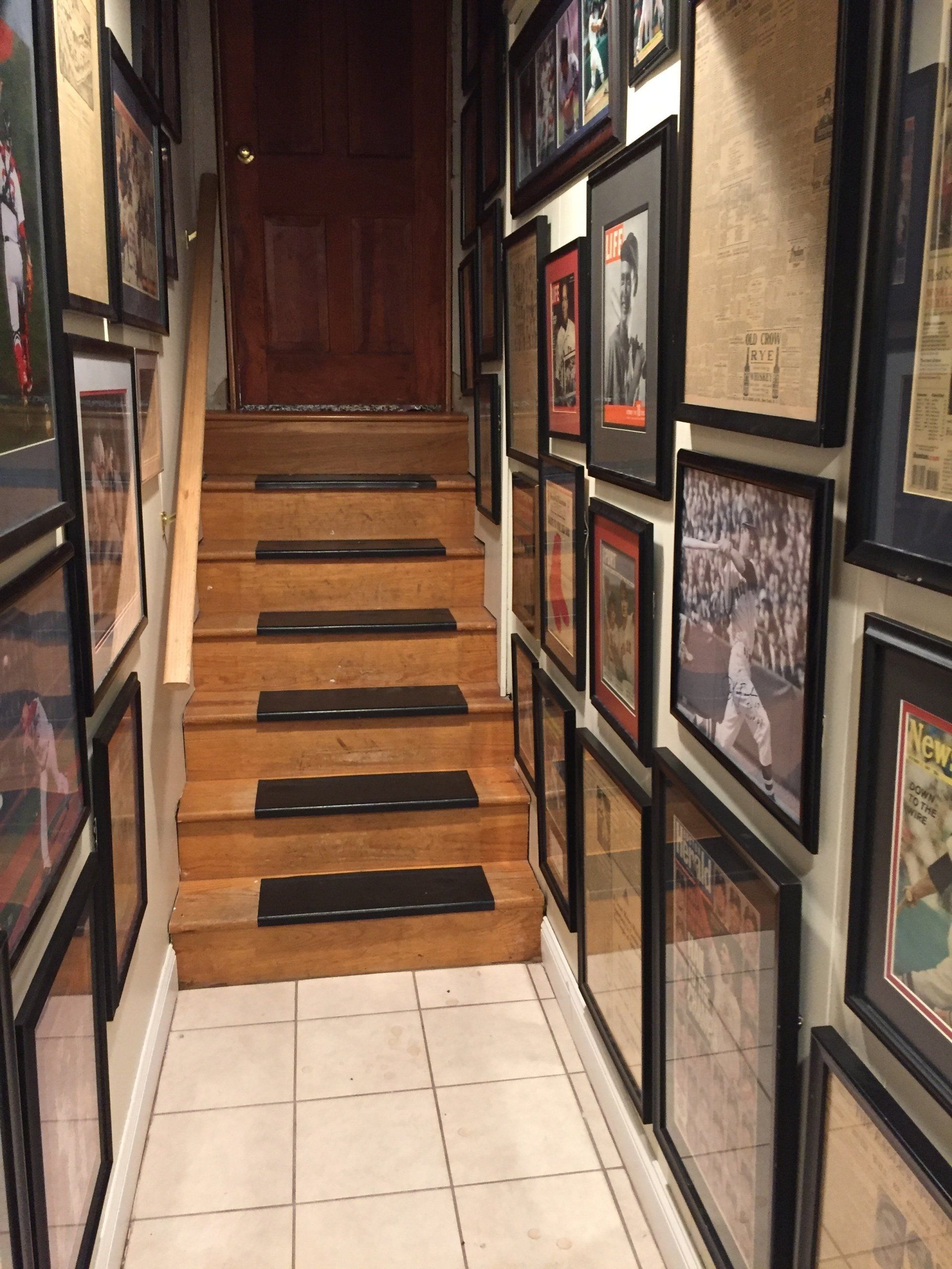 stairwell art installation