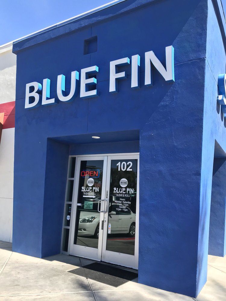 Fresh sushi at Blue Fin Sushi and Roll Las Vegas