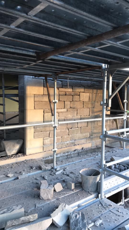 stone building project 3