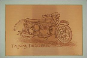 Thunderbird Engraving