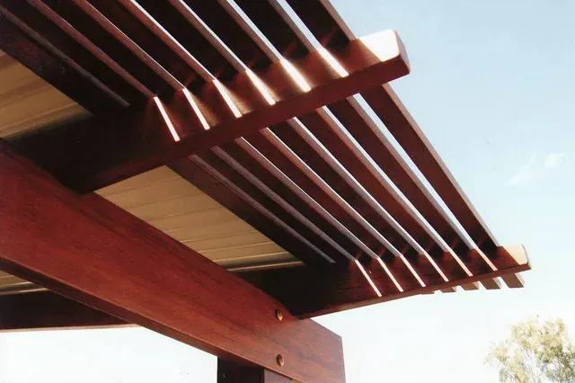 Wood Design on Roof | Brisbane, Qld | Virginia Building Supplies