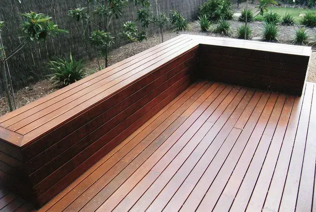 Wood Floor with the Chair and Plant | Brisbane, Qld | Virginia Building Supplies