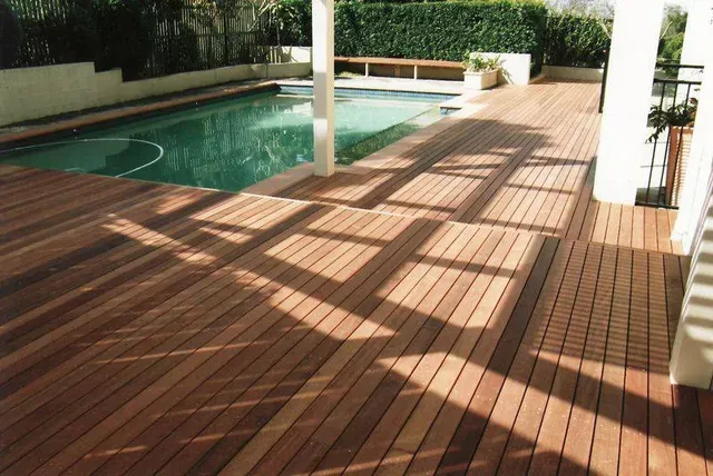 Wood Floor and a Swimming Pool | Brisbane, Qld | Virginia Building Supplies
