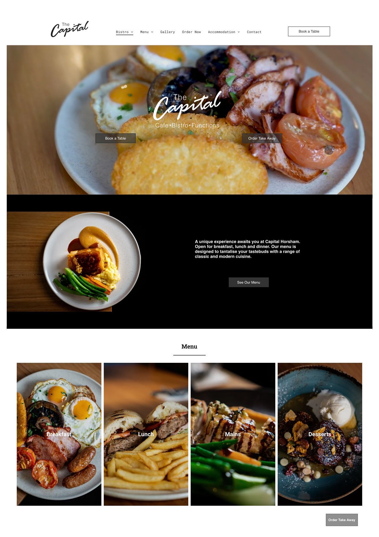 Capital Horsham Website by Bueno Design