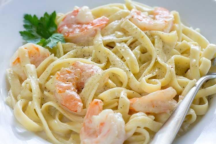 shrimp and pasta