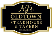 Logo for AJ's Oldtown Steakhouse & Tavern in Homer, Alaska
