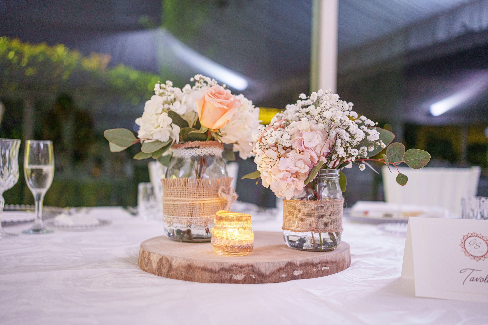 allestimento tavolo nozze