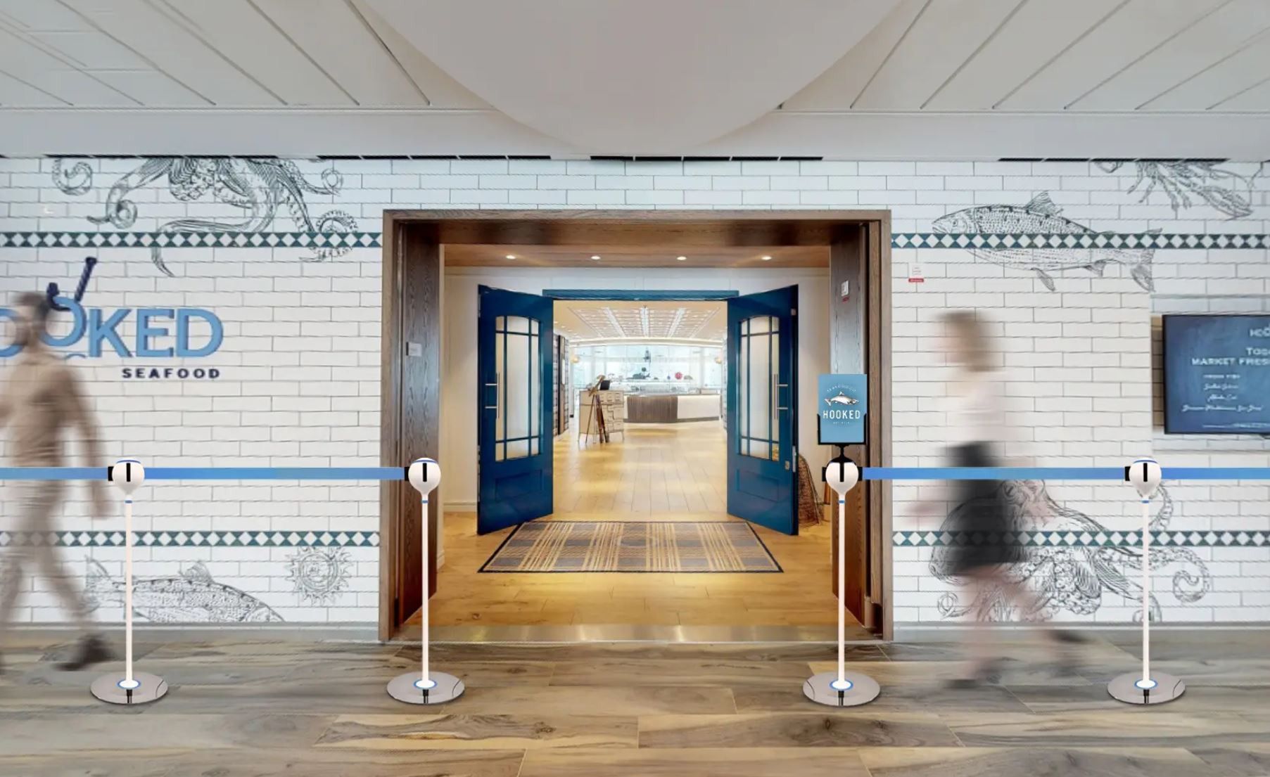 The Sphere afzetpaal