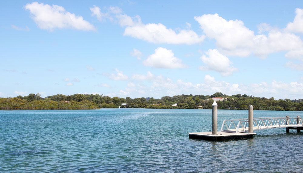 Dock in the middle of a body of water — Locksmith in Tweed Heads, NSW
