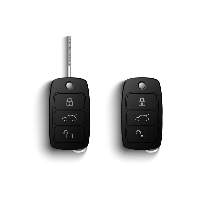 Two car keys with the numbers 2 and 3 on them — Locksmith in Brisbane, QLD