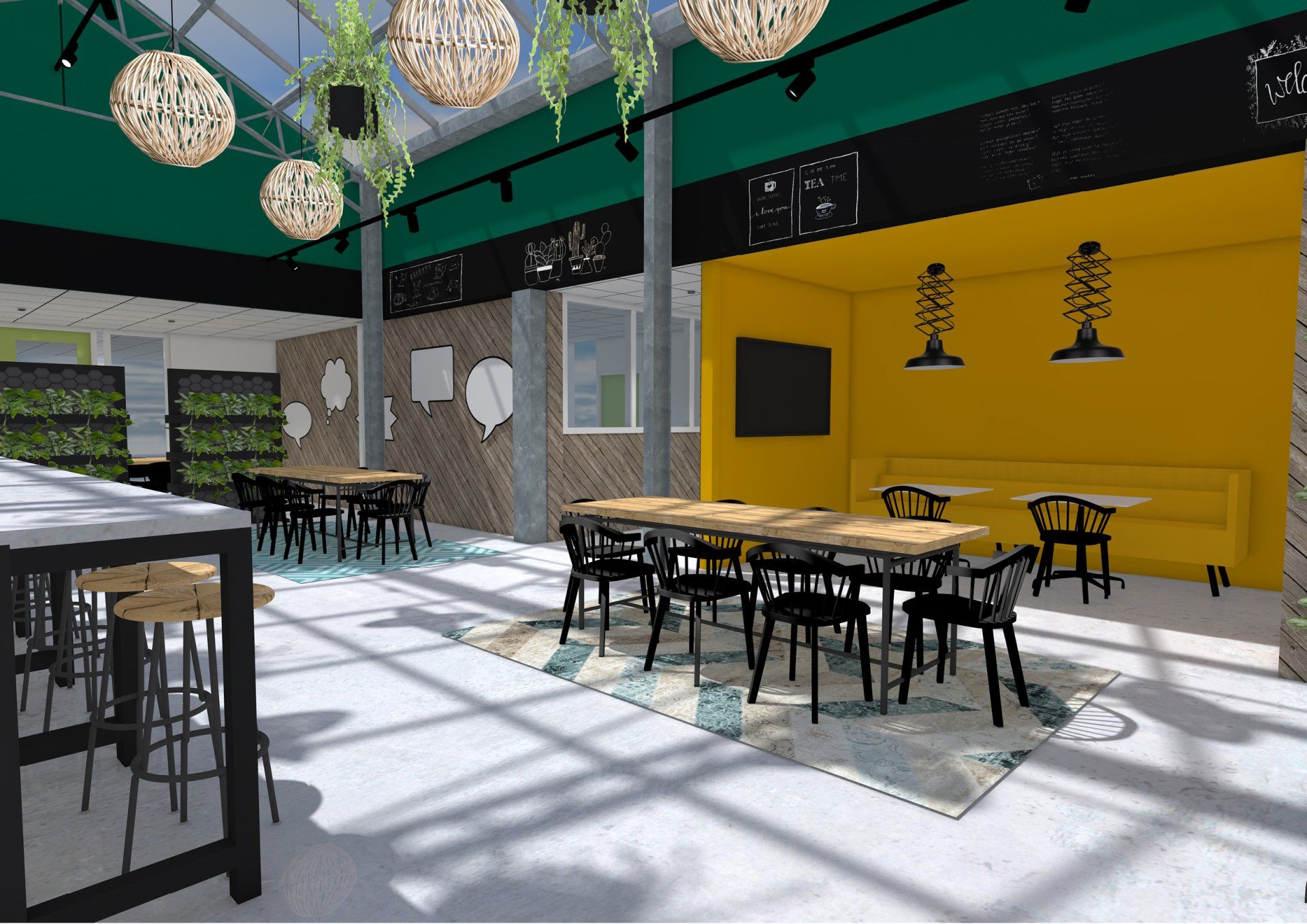 Interieurontwerp Klas lokaal