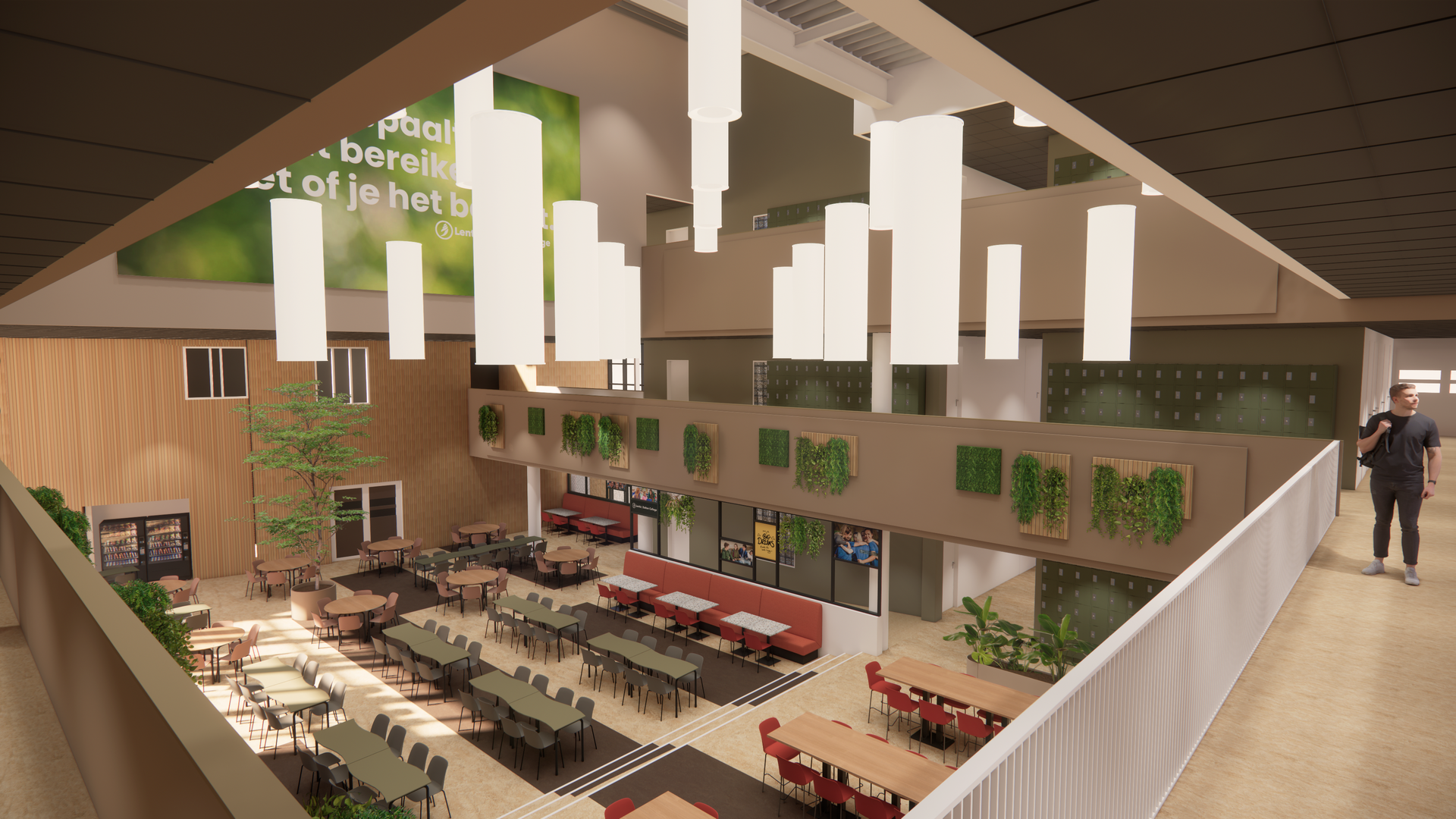 Interieurontwerper middelbare school Lentiz Dalton College