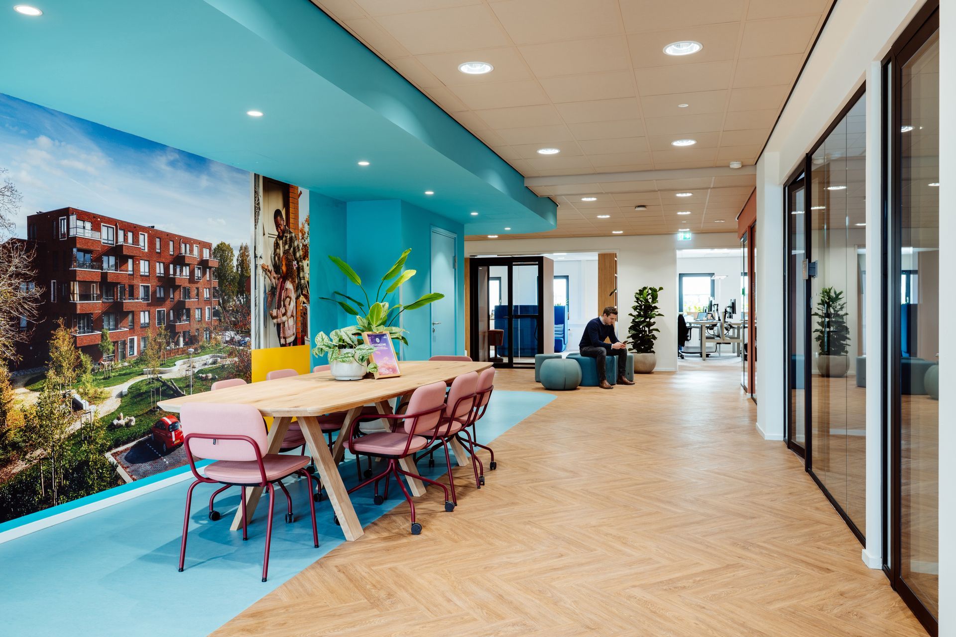 Innovatieve Akoestiek oplossing interieur ontwerp Kantoor Shypple Rotterdam