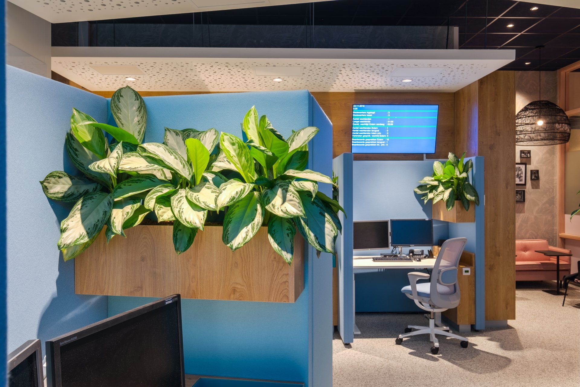 Interieurontwerp Callcenter Gemeente Rijswijk Het Vitale Interieur