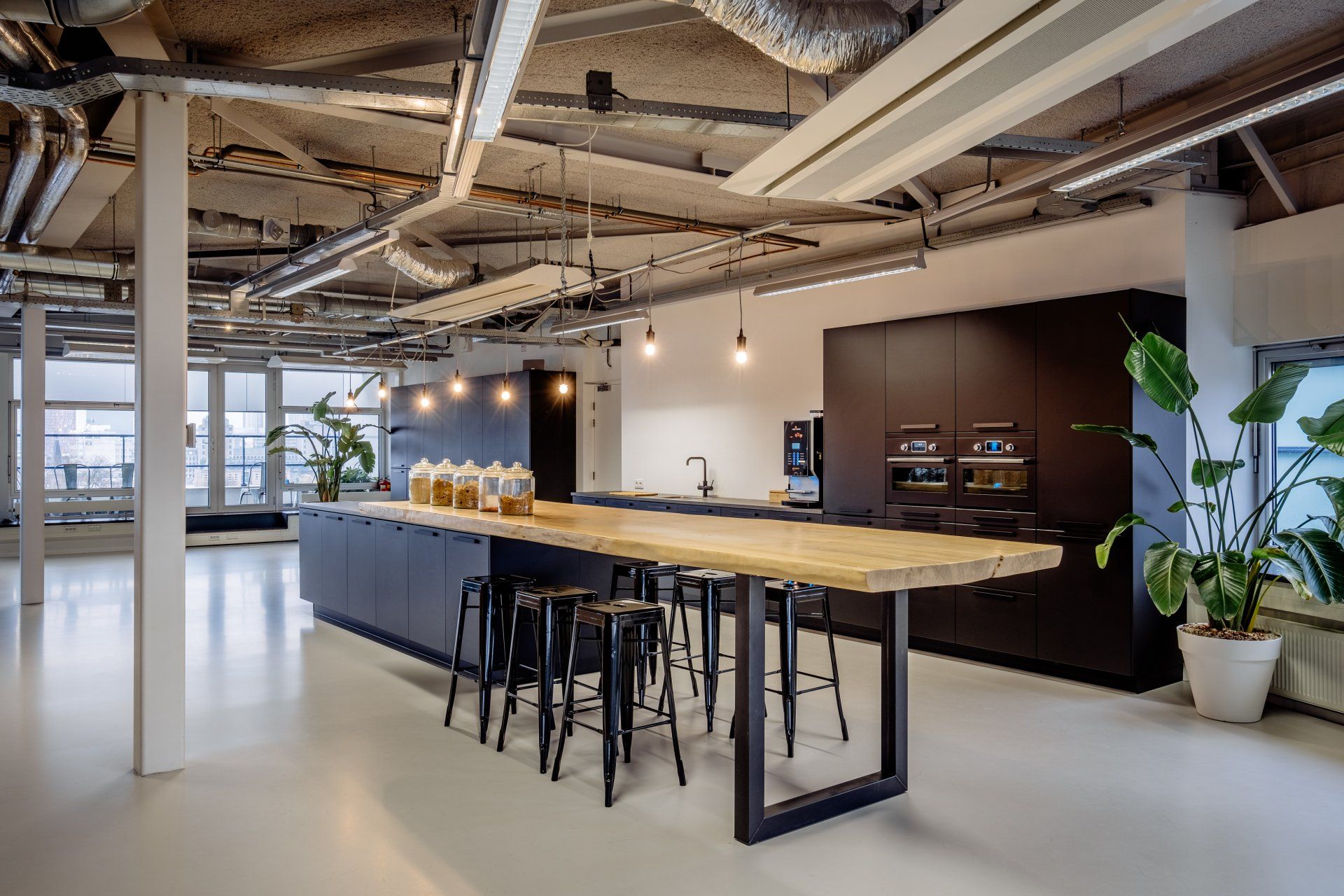 plek om samen te komen interieurdesign kantoor