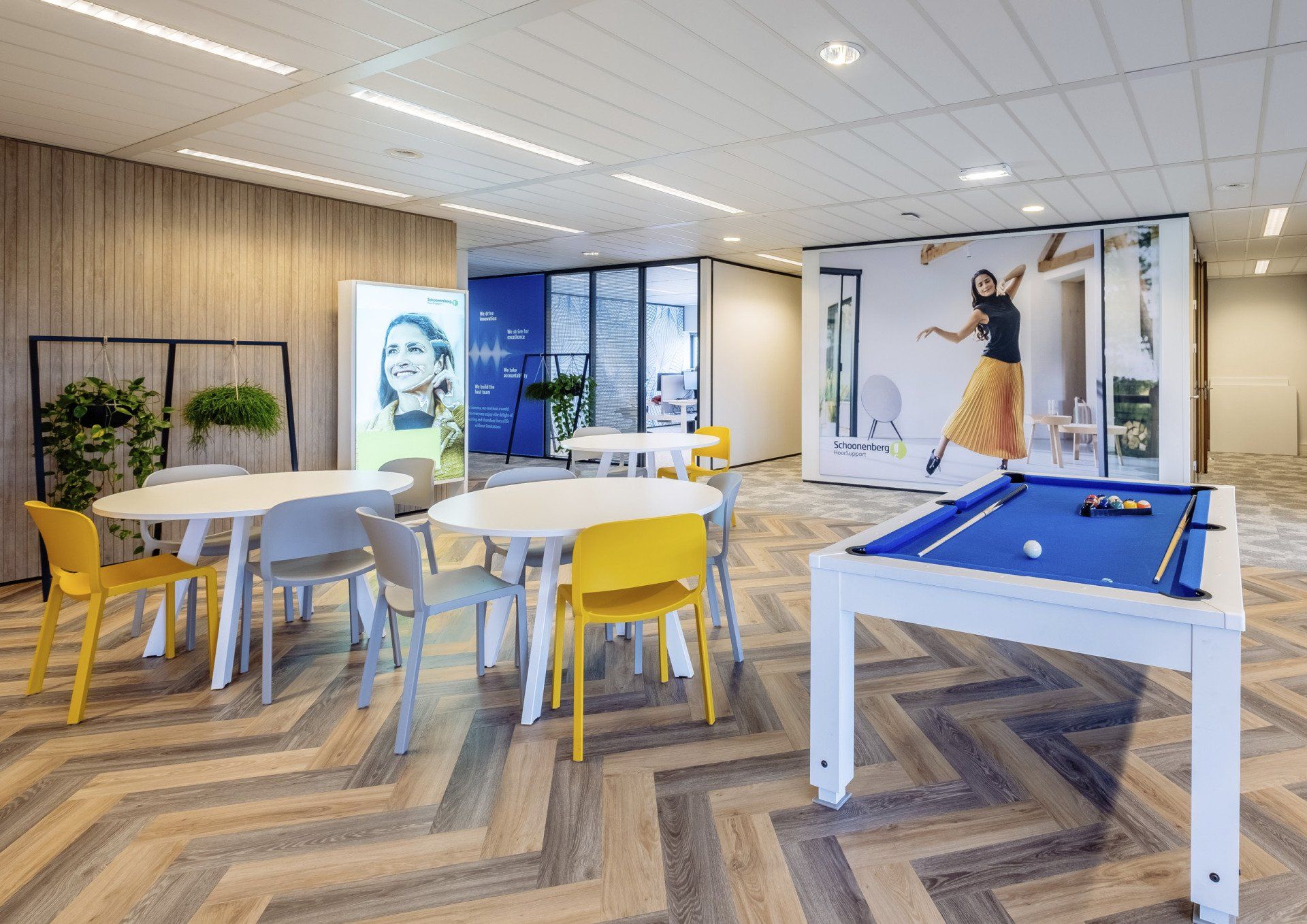 Hybride interieurontwerp kantoor