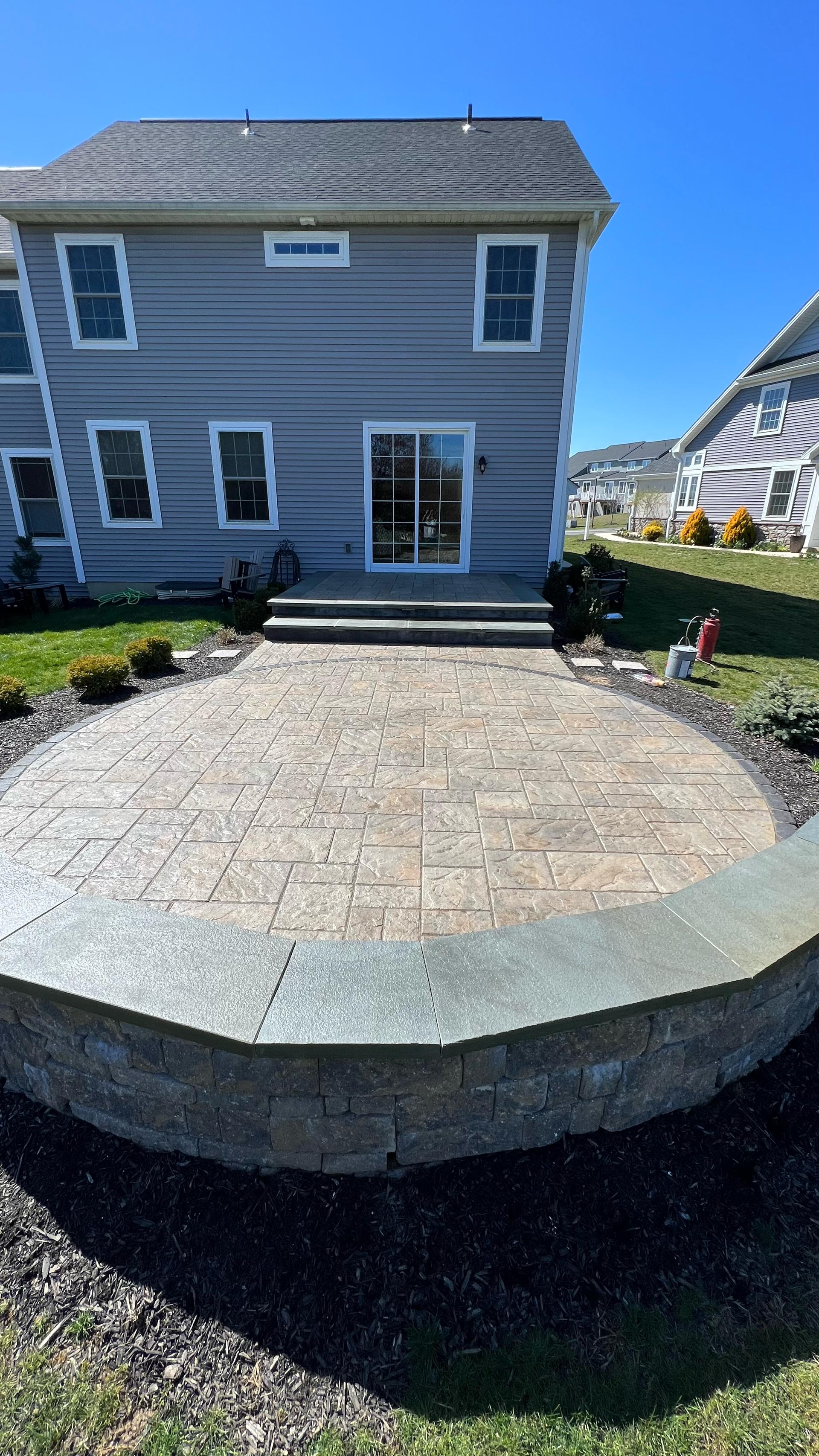 after patio