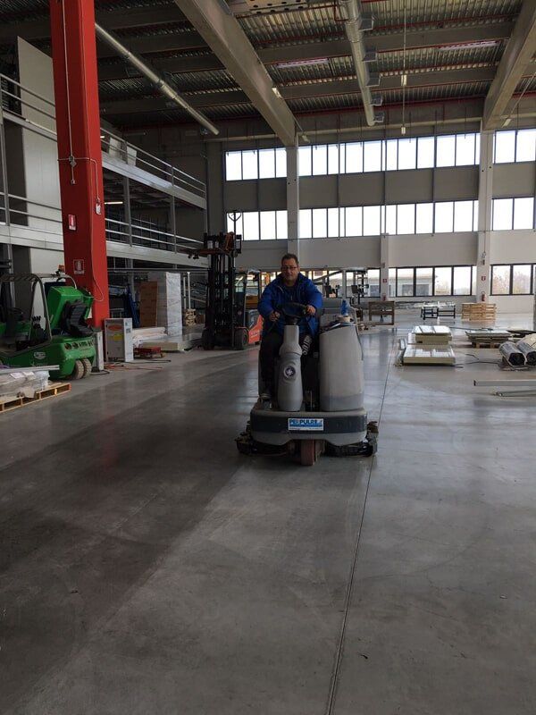 pulizia aree industriali