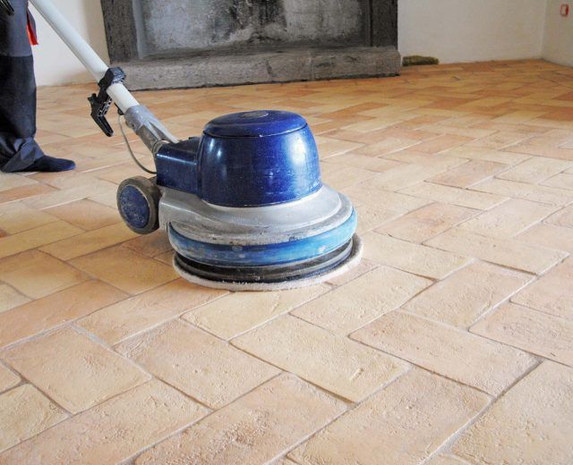 pulizia pavimenti in cotto