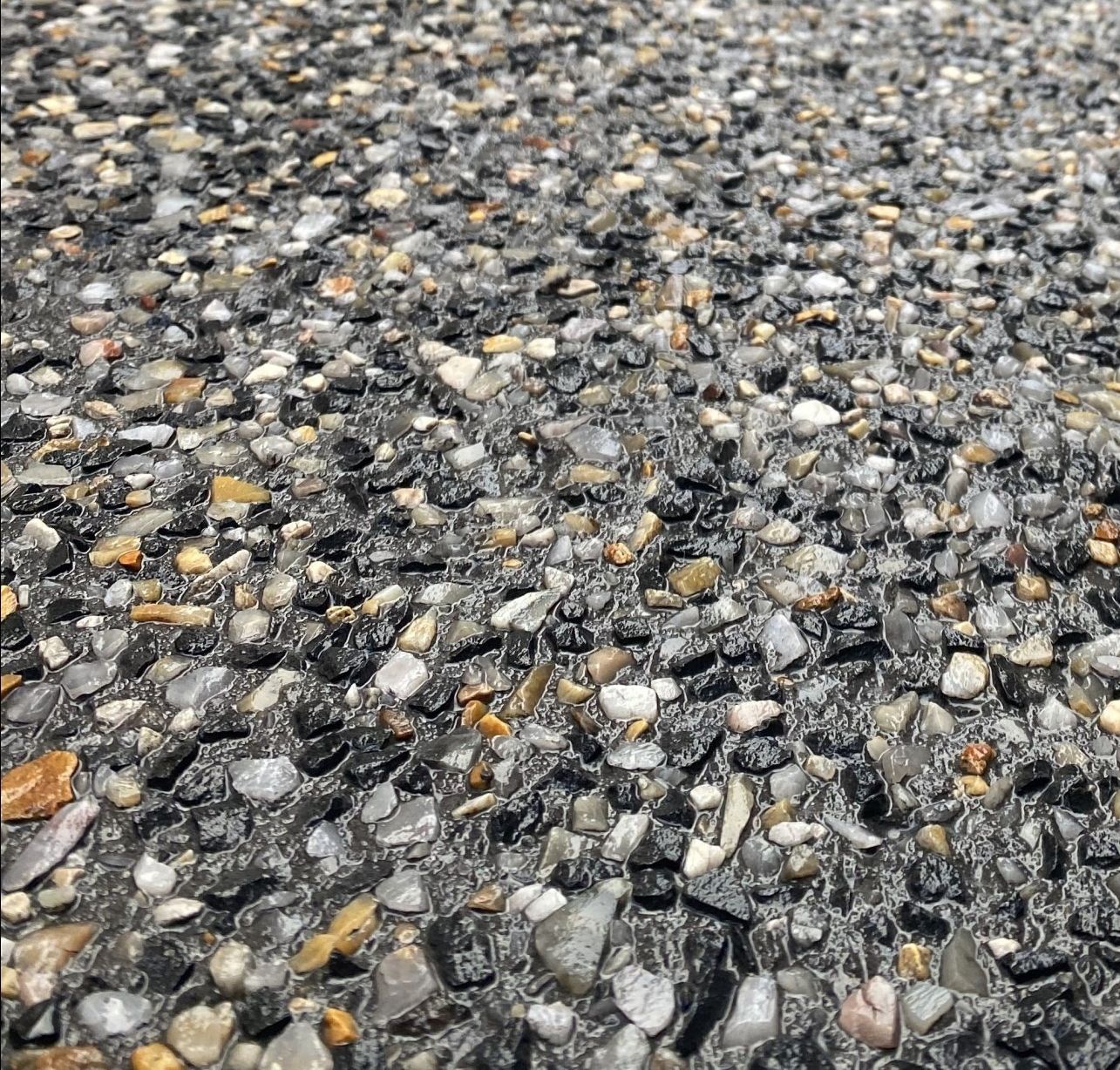 Exposed Aggregate Close Up
