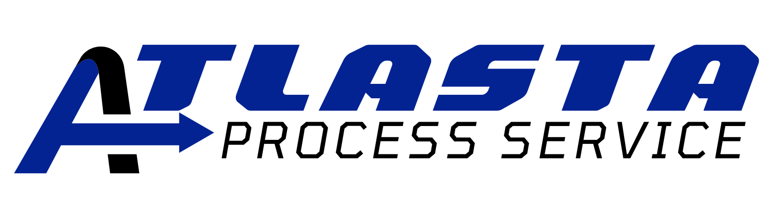 The logo for smith process services has a cowboy hat on it.