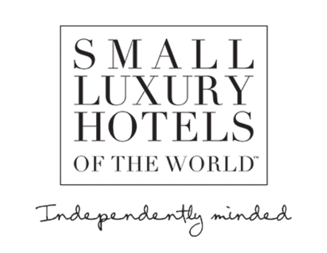A logo for small luxury hotels of the world