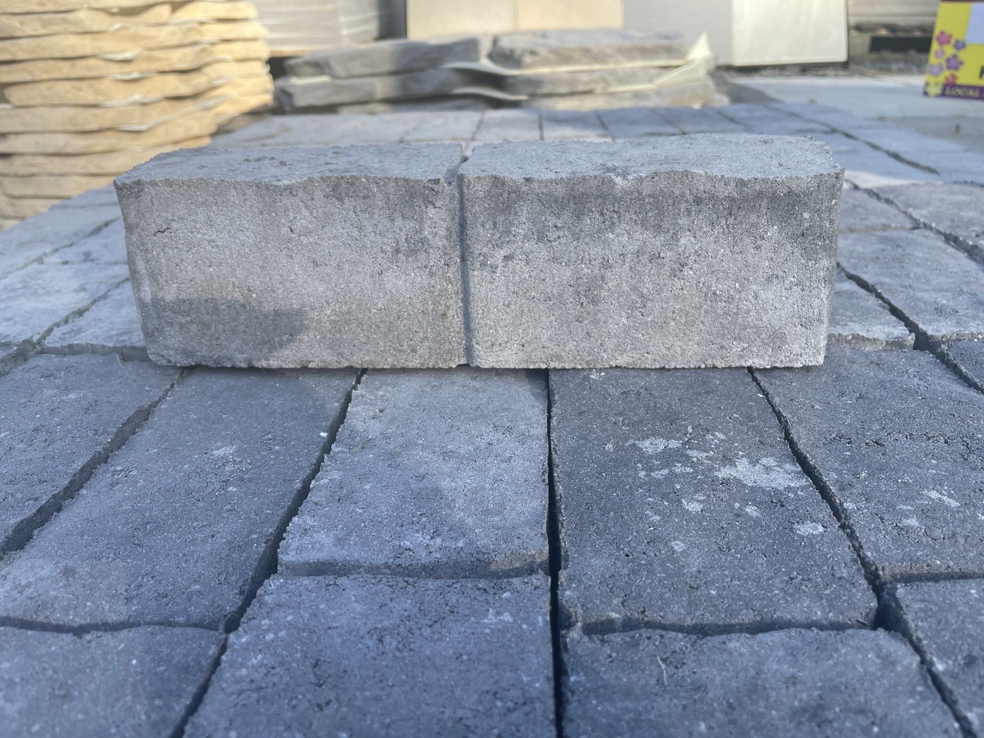 Vivid Edge Garden edging in slate