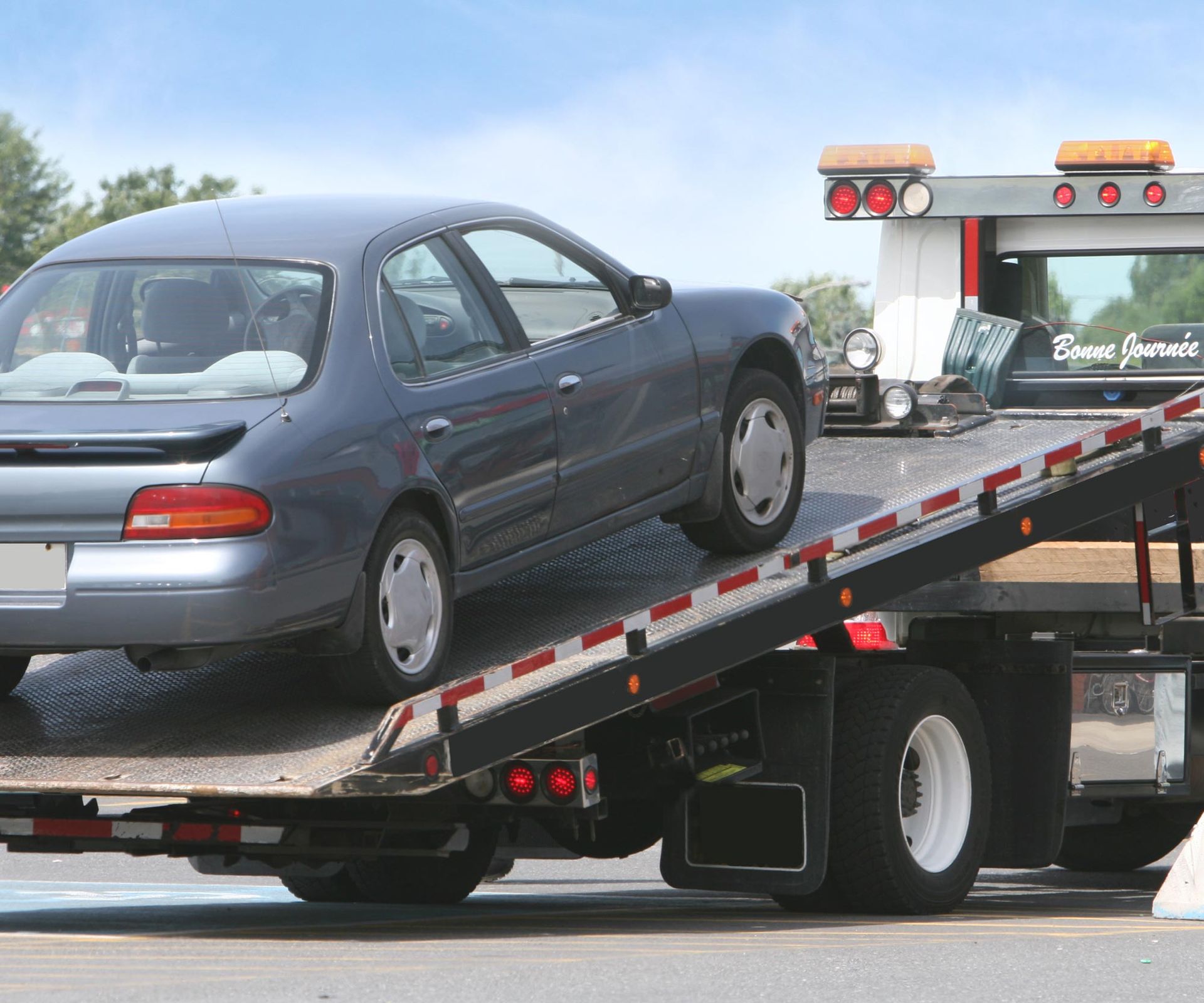 Car Being Towed — O'Fallon, MO — O'Fallon Garage