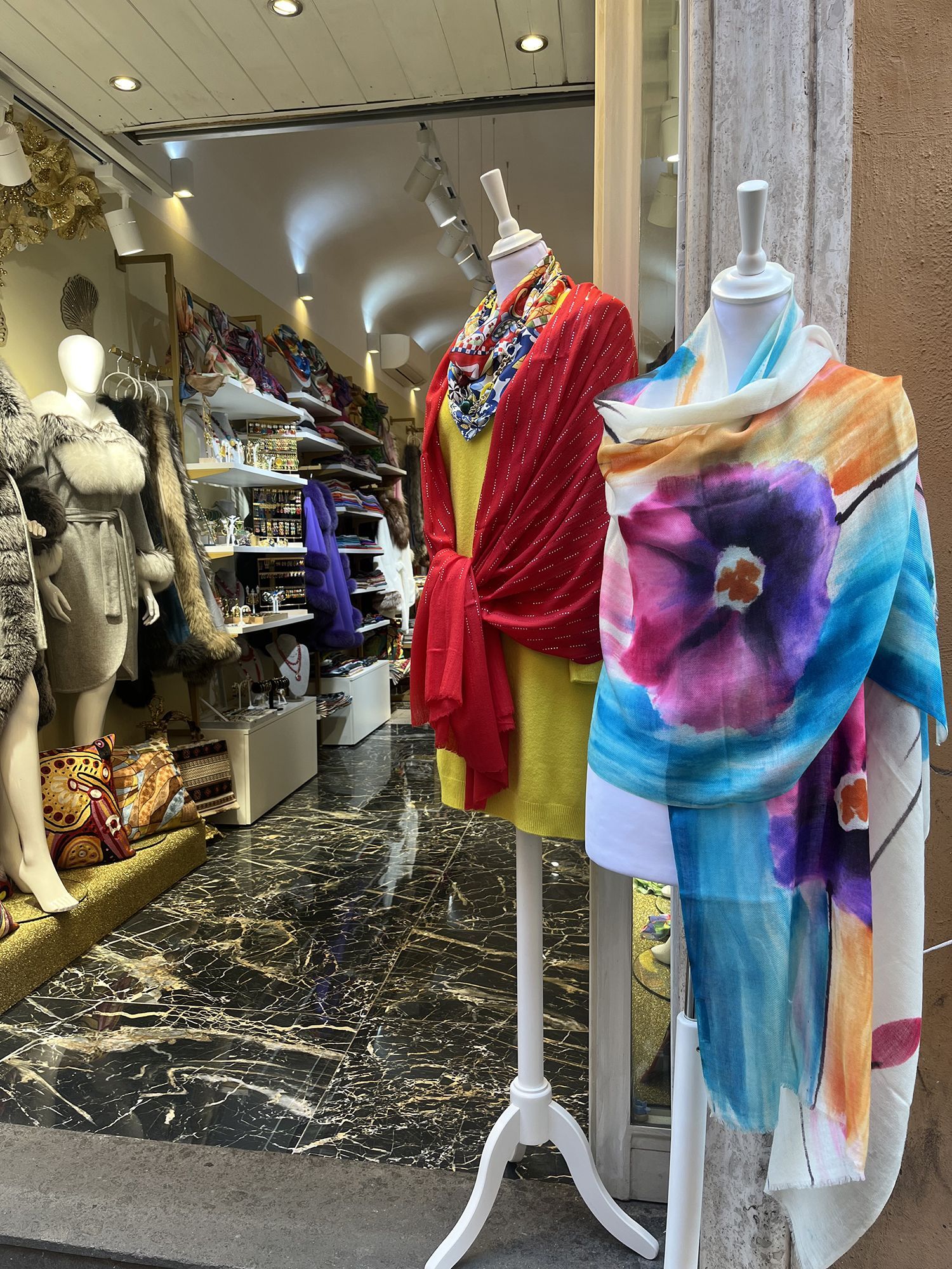 Sciarpe Alpaca Cashmere & Silk Roma