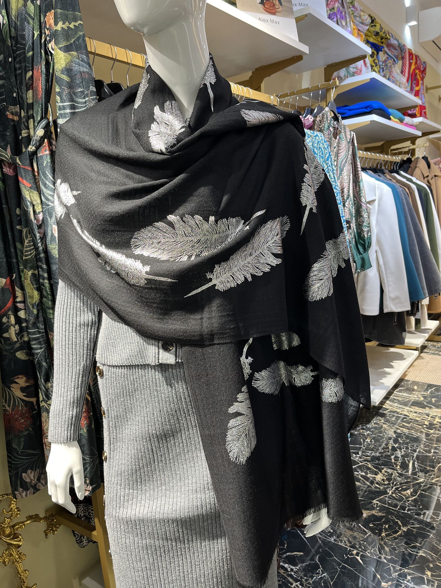 Sciarpe Alpaca Cashmere & Silk Roma