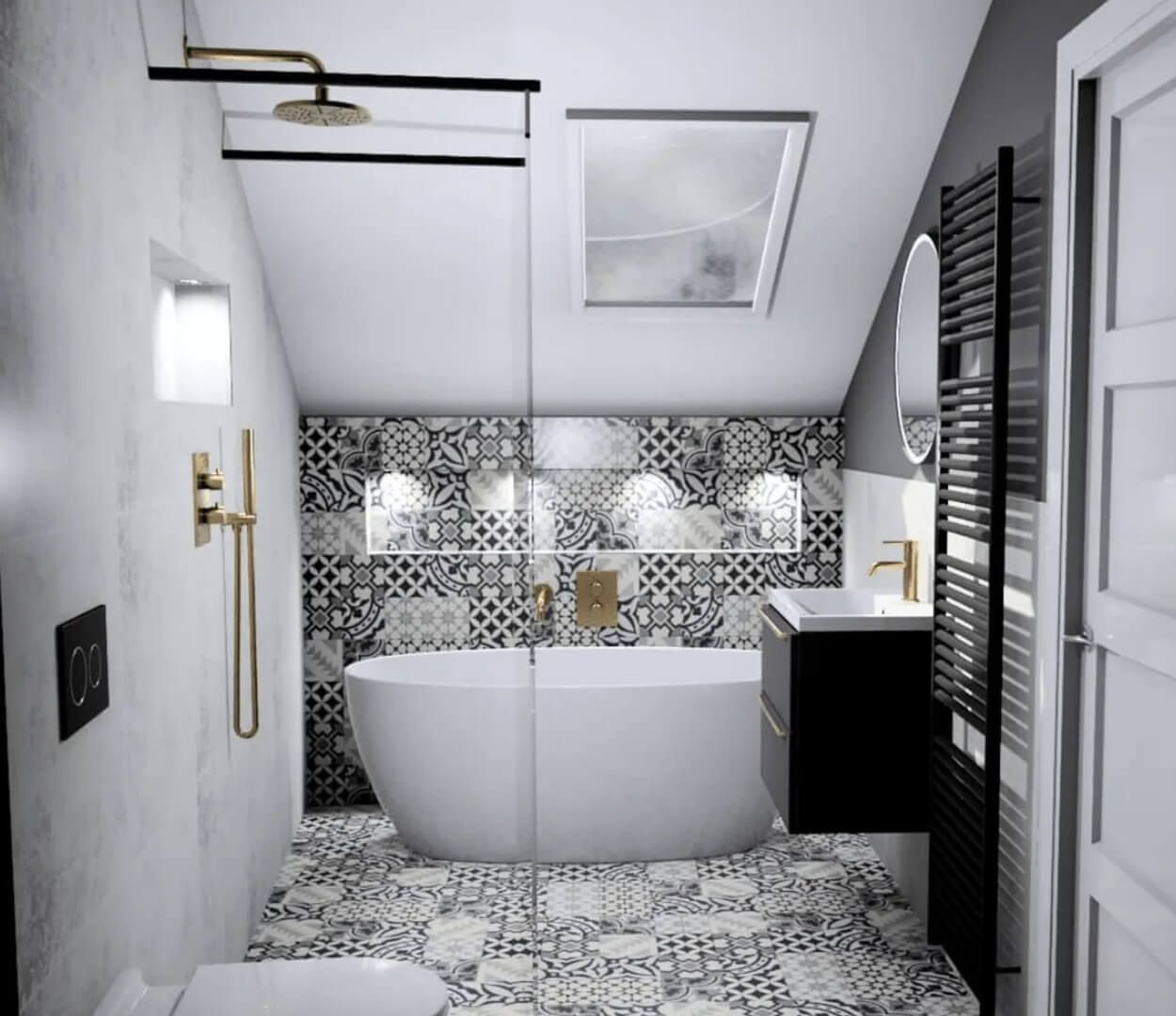 Doorless Walk-In Showers and Wet Room Options