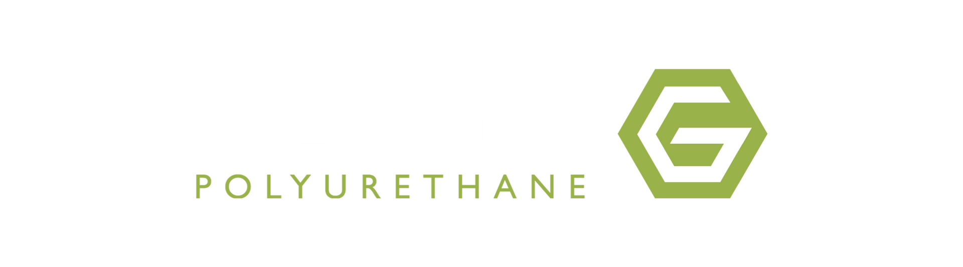 Le logo du polyuréthane est un hexagone vert avec un ag dessus.