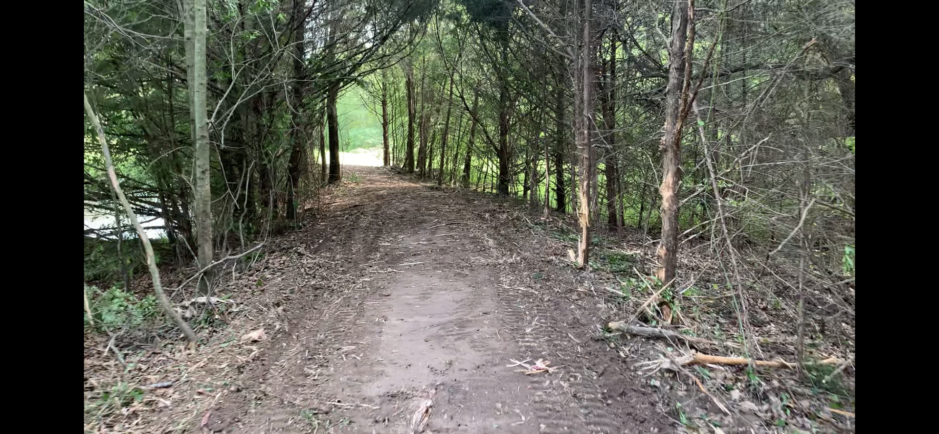 Land clearing, excavation, making trails.