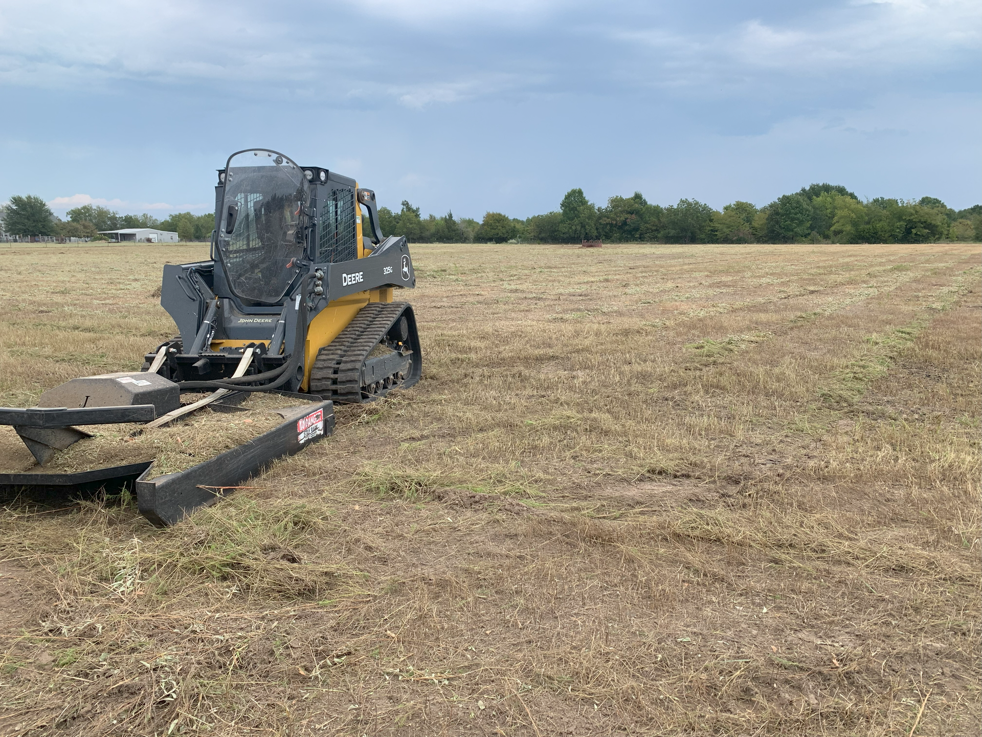 Brush cutting, grass cutting, land clearing.