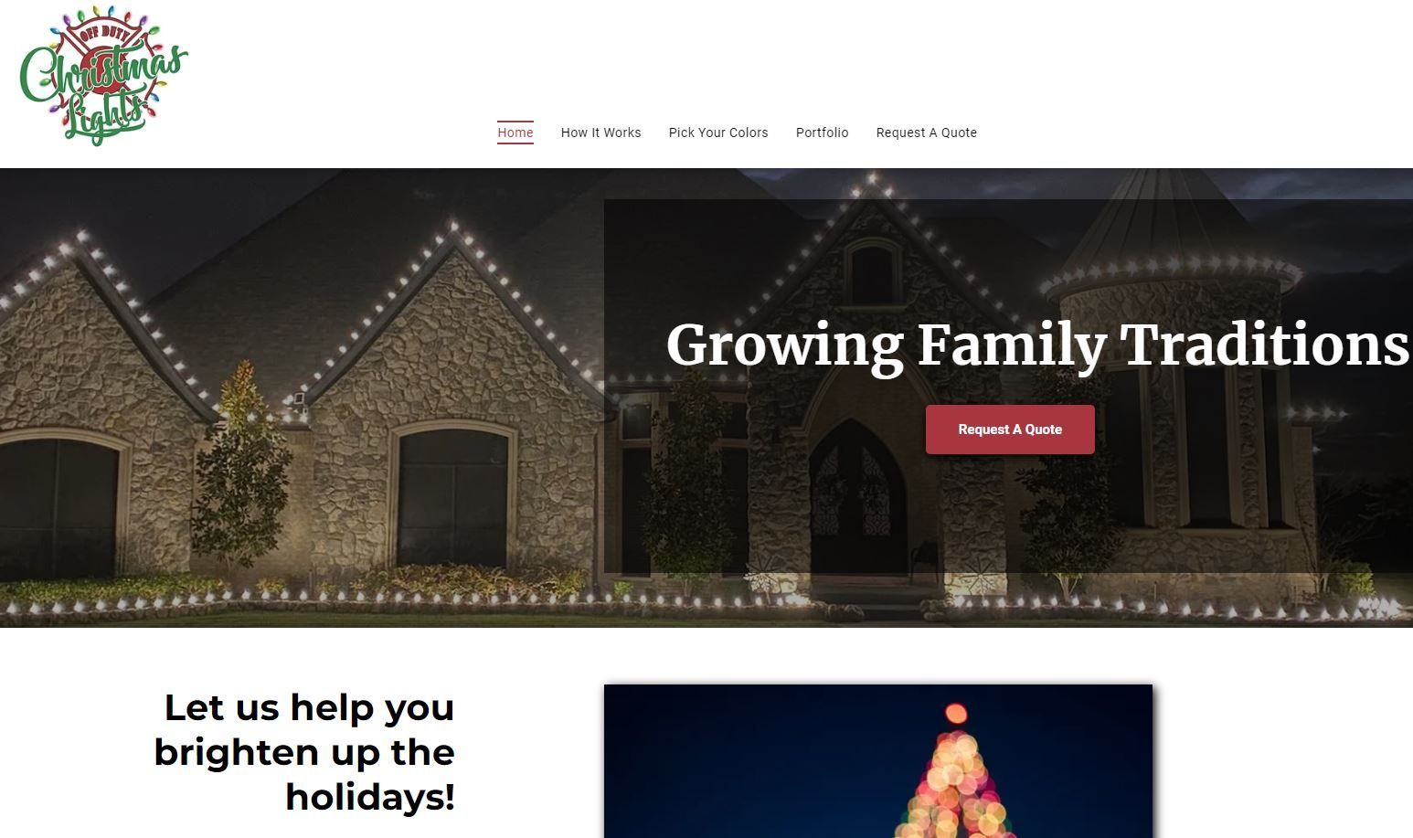 off duty christmas lights