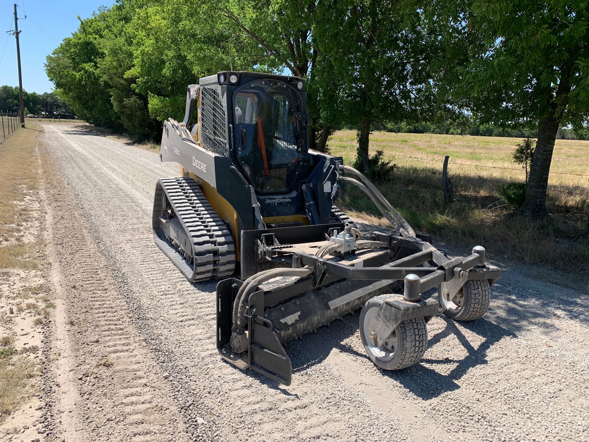 Rock road reconditioned