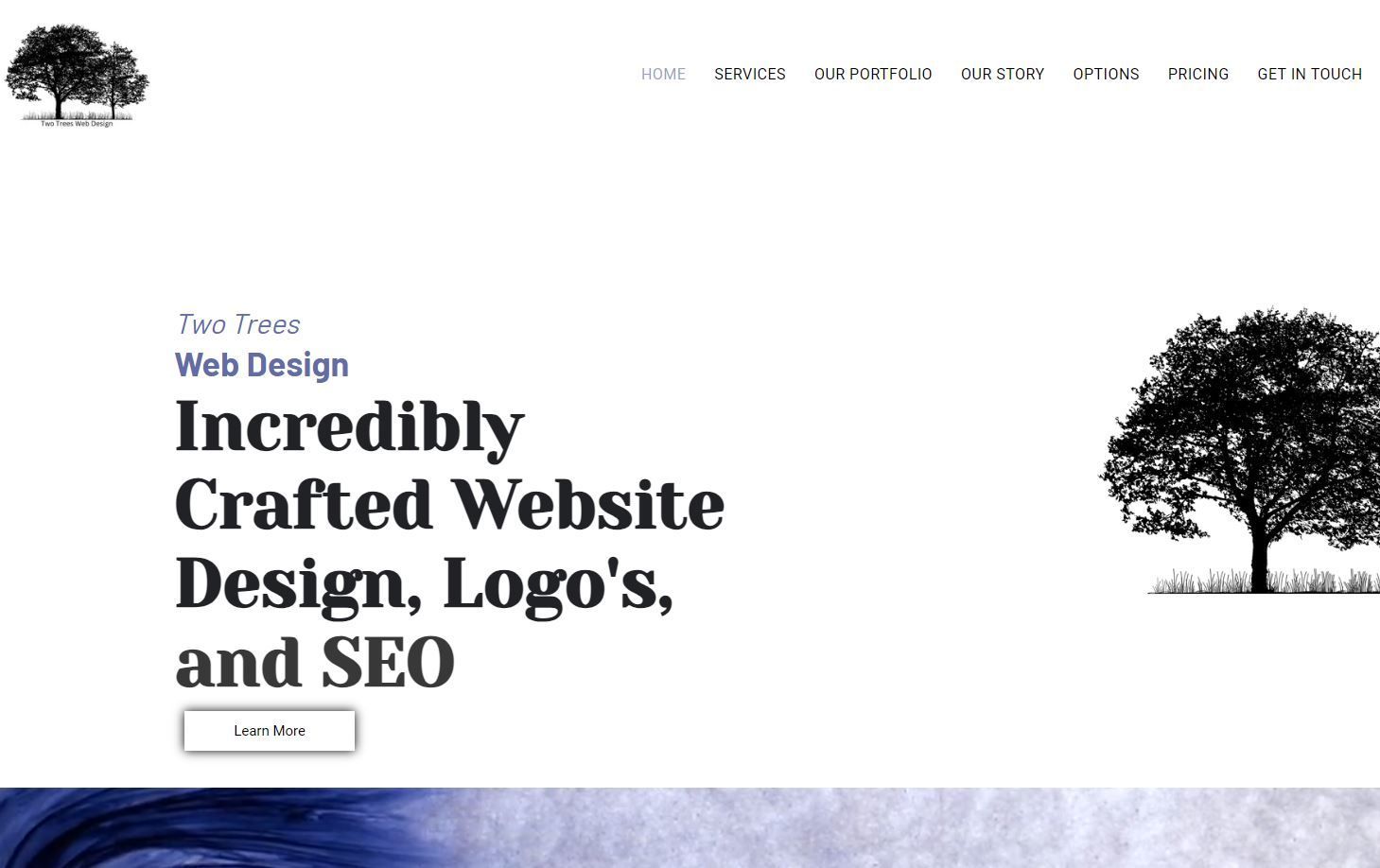 two trees websign logo and SEO