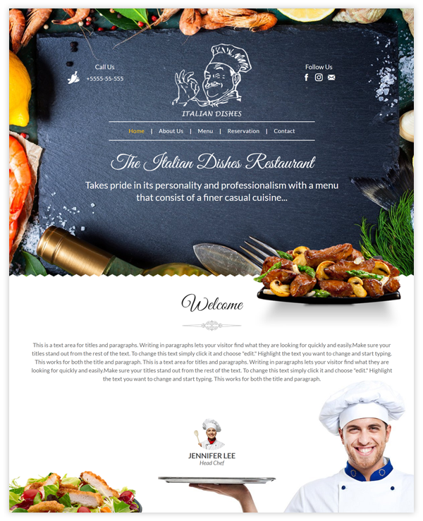 Italian Dishes