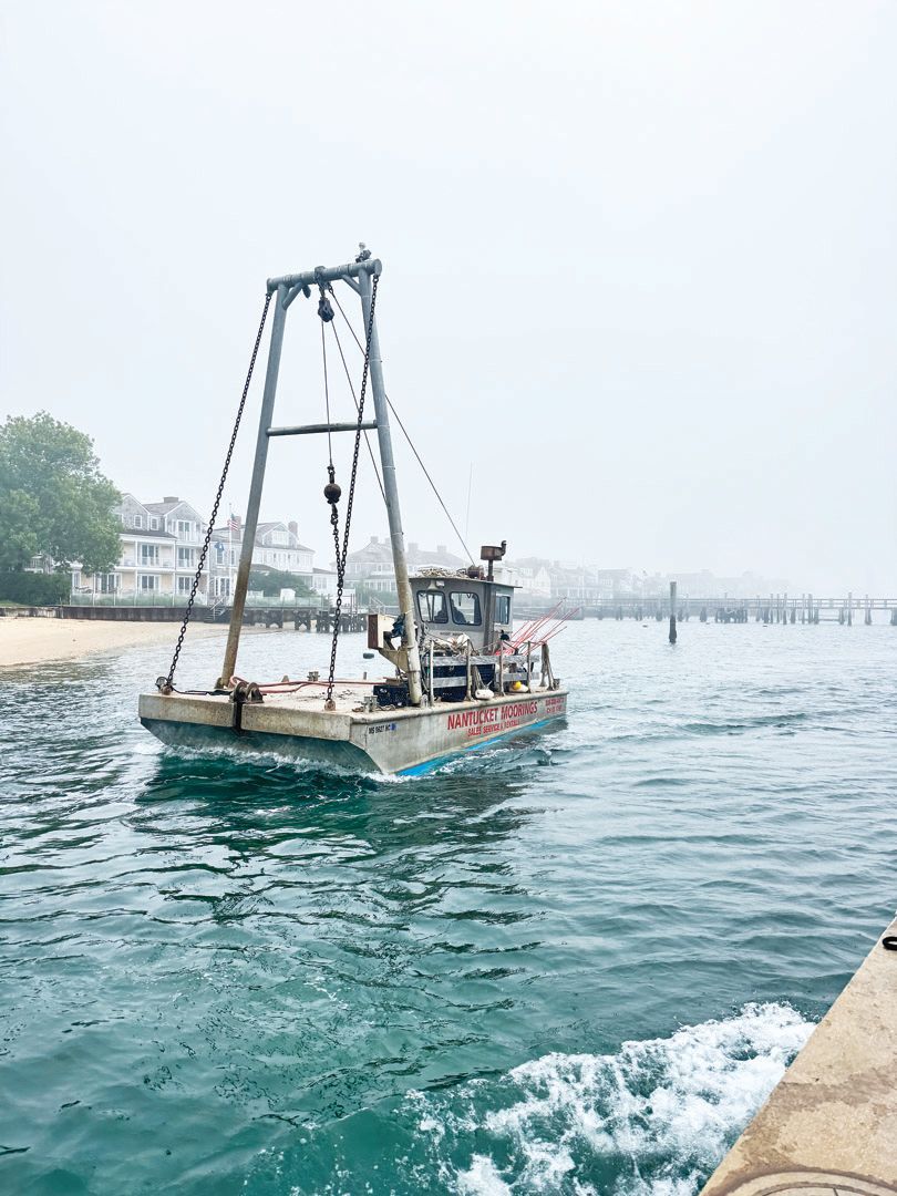 The Nantucket Shellfish Association hauls 3,500 pounds of debris from the harbor.