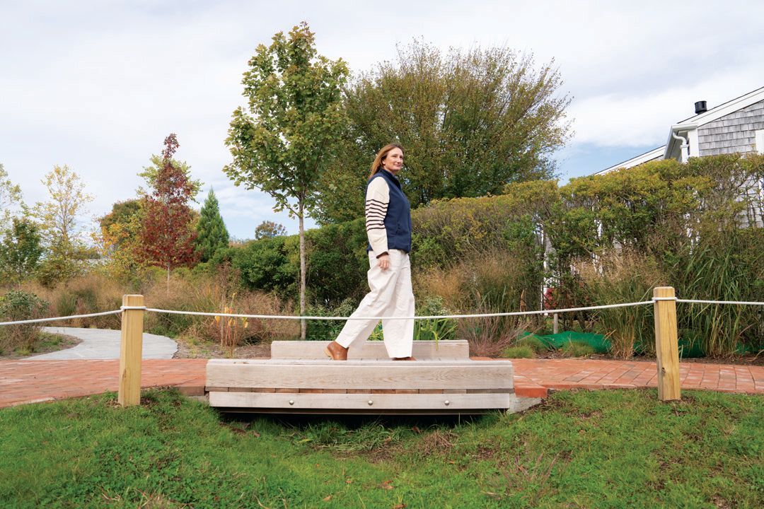 Rain gardens are an innovative approach to reducing stormwater runoff into Nantucket Harbor