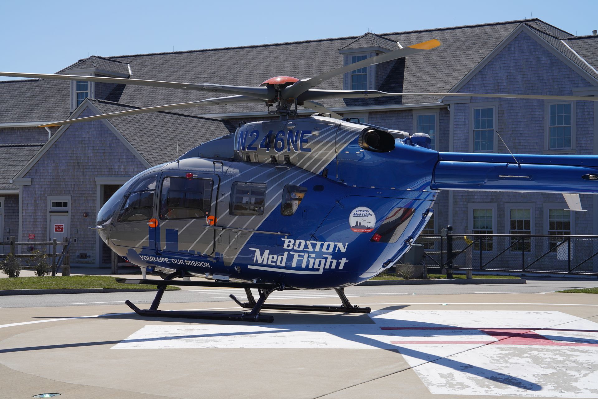 Linking Nantucket to specialized emergency care when every second counts for more than 350 patients 