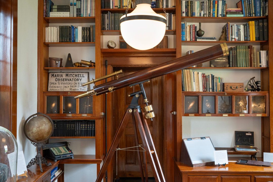 The Maria Mitchell Association reopens its Vestal Street Observatory.